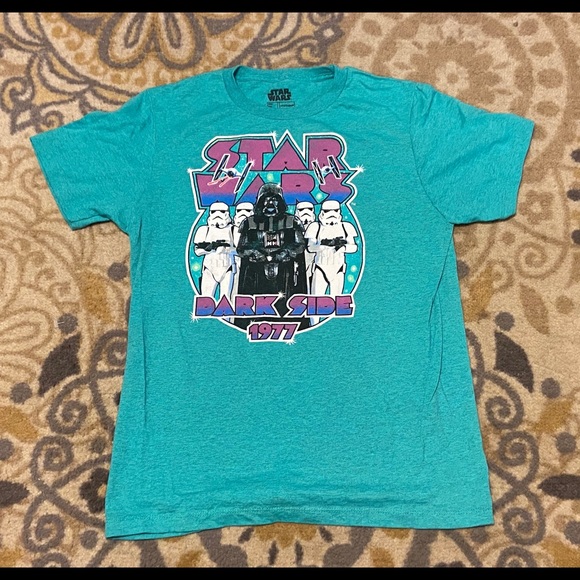 Star Wars Dark Side 1977 tshirt - Picture 1 of 4
